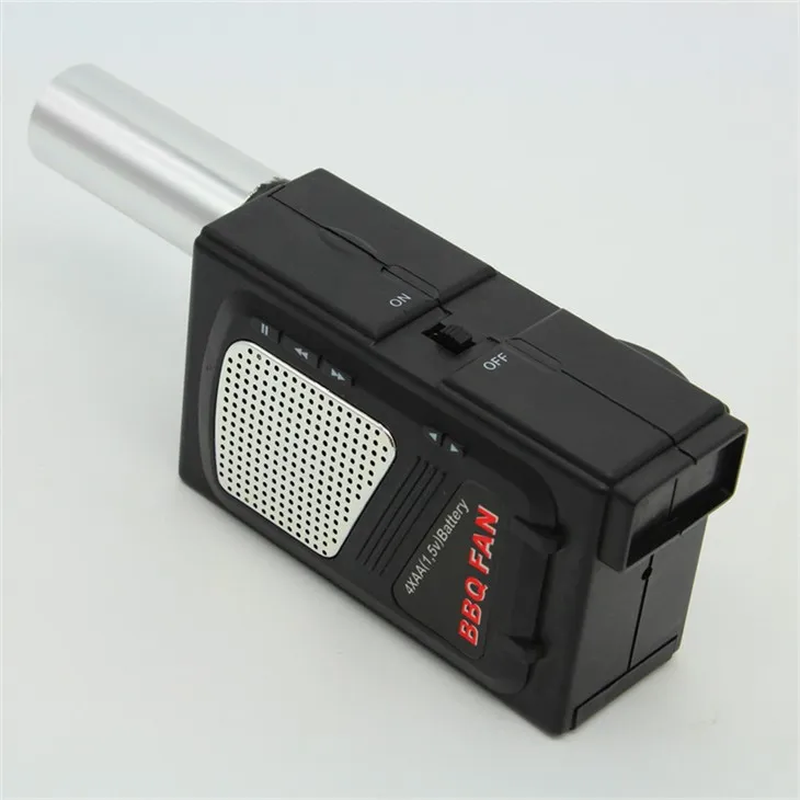 Použitie batérie Ohnivý ventilátor na grilovanie Nízkohlučný jednosmerný elektrický ventilátor na grilovanie s ventilátorom na grilovanie FD311A