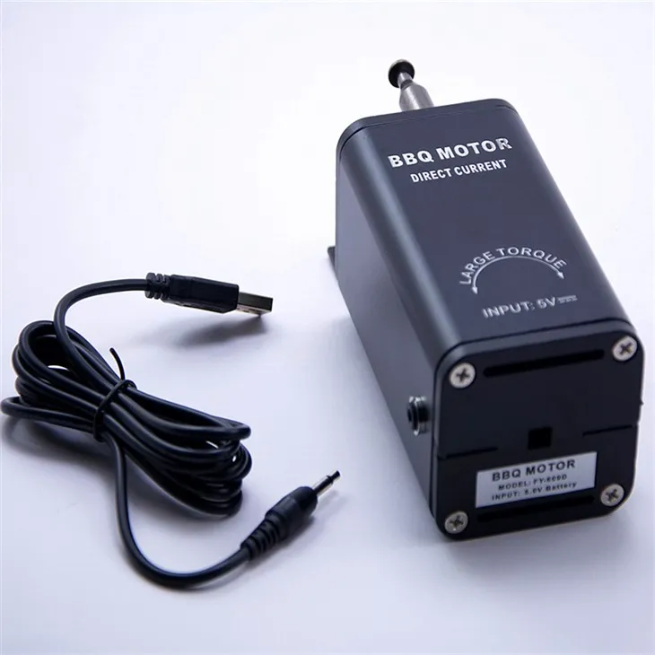 Zaručená kvalita BBQEXPERT Urob si sám Braai Roaster Spit Motor 5V Voor Rotisserie Motor Spit Roast Motors na predaj FD609D