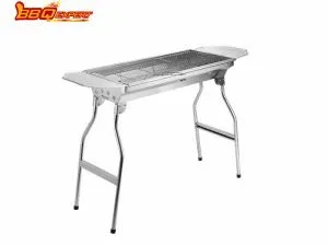 BBQEXPERT Veľký nerezový gril na grilovanie na grilovanie Prenosné dievčatá na grilovanie